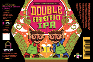 Arcade Double Grapefruit IPA August 2016