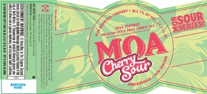 Moa Brewing Cherry Sour August 2016