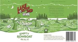 Lake Monster Brewing Empty Rowboat IPA August 2016