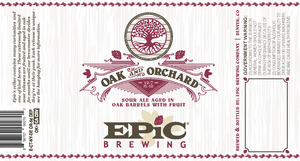 Epic Brewing Company Oak And Orchard August 2016