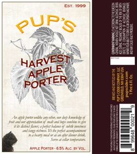 Pup's Harvest Apple Porter
