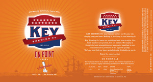 Key Brewing Co. On Point Ale August 2016