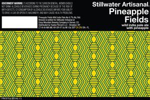 Stillwater Artisanal Pineapple Fields August 2016