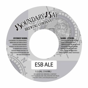 Boundary Bay Brewery Esb