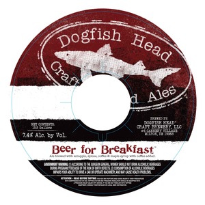 Dogfish Head Beer For Breakfast