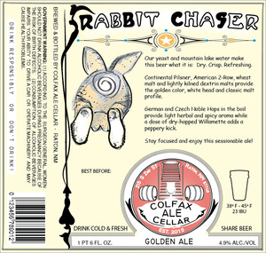Colfax Ale Cellar Rabbit Chaser August 2016