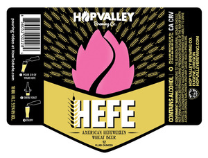 Hop Valley Brewing Co. Hefe