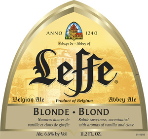 Leffe Blonde August 2016