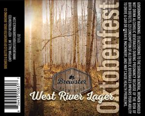 Brewster Bros Brewing Co West River Lager