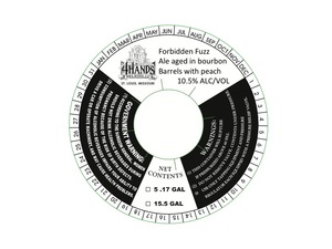 4 Hands Brewing Company Forbidden Fuzz August 2016