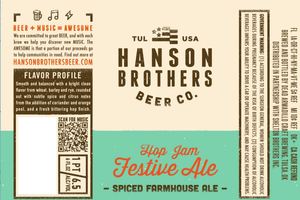 Hanson Brothers Beer Co. Festivale