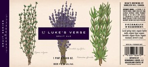 Beau's All Natural Brewing Co St Luke's Verse