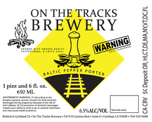 On The Tracks Brewery Baltic Pepper Porter