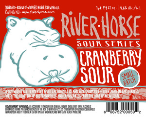 River Horse Cranaberry Sour August 2016