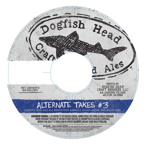 Dogfish Head Alternate Takes #3