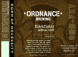 Blackfiskey Imperial Stout August 2016