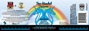 3 Stars Brewing Company Two-headed Unicorn August 2016