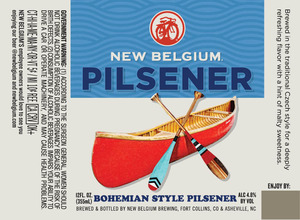 New Belgium Brewing Pilsener August 2016