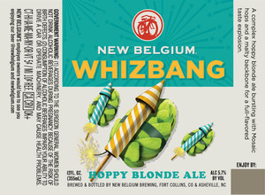 New Belgium Brewing Whizbang August 2016