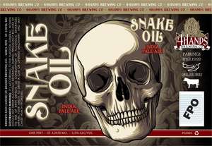 4 Hands Brewing Company Snake Oil September 2016