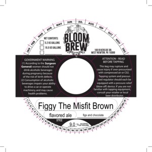 Bloom Brew Figgy The Misfit Brown September 2016