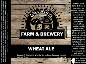 Wishful Acres Farm Brewery August 2016