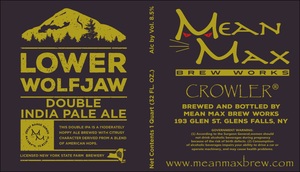 Mean Max Brew Works Lower Wolfjaw September 2016