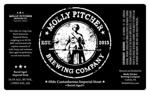 Molly Pitcher Brewing Company Olde Cantankerous Imperial Stout