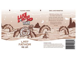 Lake Monster Brewing Last Fathom Dark Lager September 2016