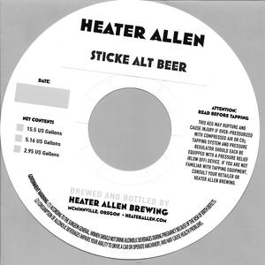Heater Allen Brewing Sticke