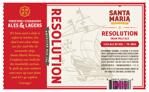 Santa Maria Brewing Co Inc Resolution Red September 2016