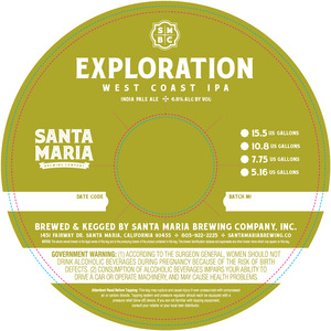 Santa Maria Brewing Co Inc Exploration September 2016