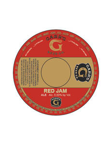 Garr's Beer Co. Red Jam Ale