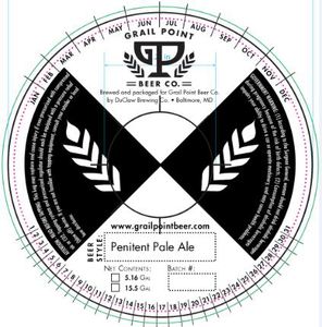 Grail Point Beer Company Penitent Pale Ale