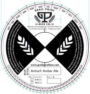 Grail Point Beer Company Antioch Amber