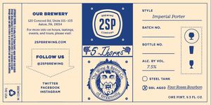 2sp Brewing Company 5 Thorns September 2016