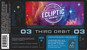 Third Orbit Imperial Porter Brewed With Cherries