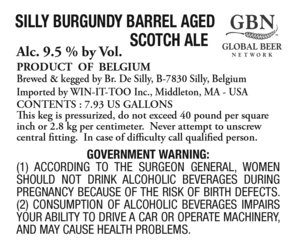 Scotch Silly Burgundy Barrel Aged