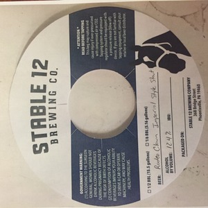 Stable 12 Brewing Company Rodeo Clown September 2016