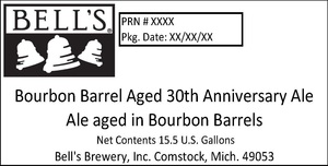 Bell's Bourbon Barrel Aged 30th Anniversary Ale