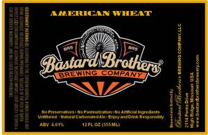 Bastard Brothers Brewing Company, LLC American Wheat September 2016