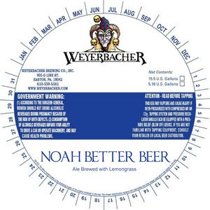 Weyerbacher Noah Better Beer