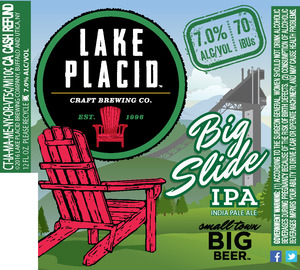 Lake Placid Big Slide IPA