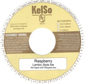 Kelso Raspberry Lambic Style September 2016