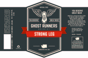 Ghost Runners Brewery Strong Leg
