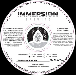 Immersion Brewing October 2016