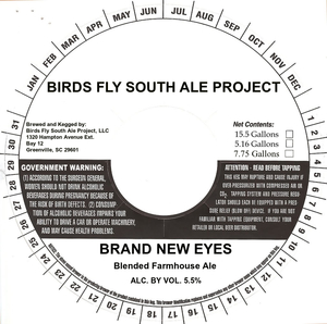 Birds Fly South Ale Project Brand New Eyes September 2016