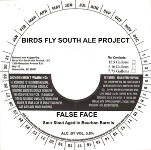 Birds Fly South Ale Project False Face September 2016