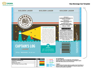 Cameron's Captain's Log Lager 