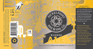 Nickelpoint Brewing Co. Blonde Ale